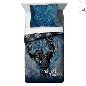 NEW Marvel Avengers Disney Black Panther Twin Full Size Reversible Kid Comforter